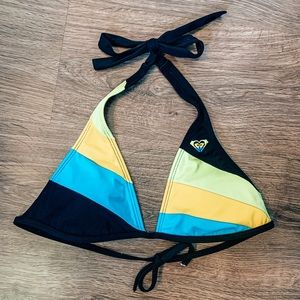 Multi colored ROXY bikini top